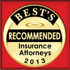 Best's Recommended Insurance Attorney